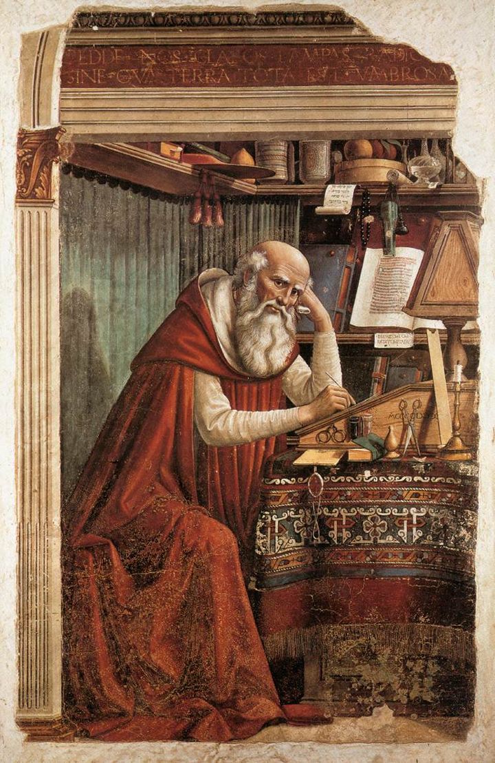 성 제롬의 서재 Saint Jerome in His Study