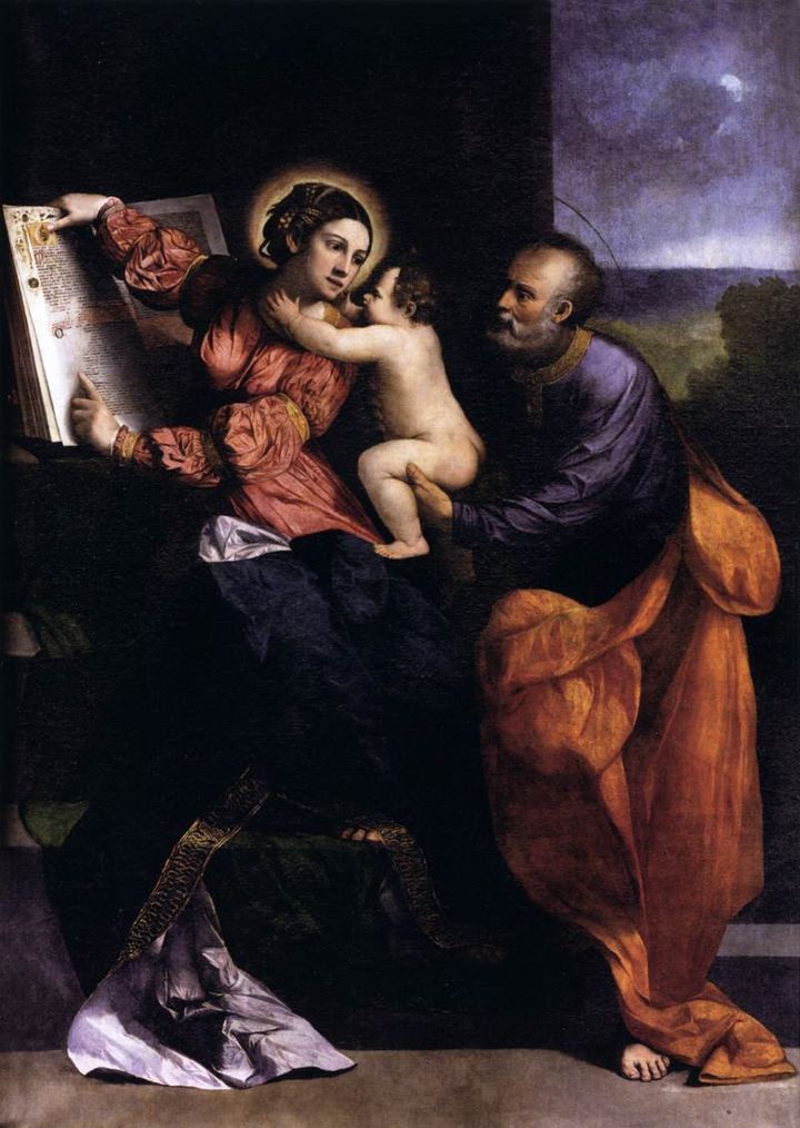 성스러운 가족의 풍경 The Holy Family