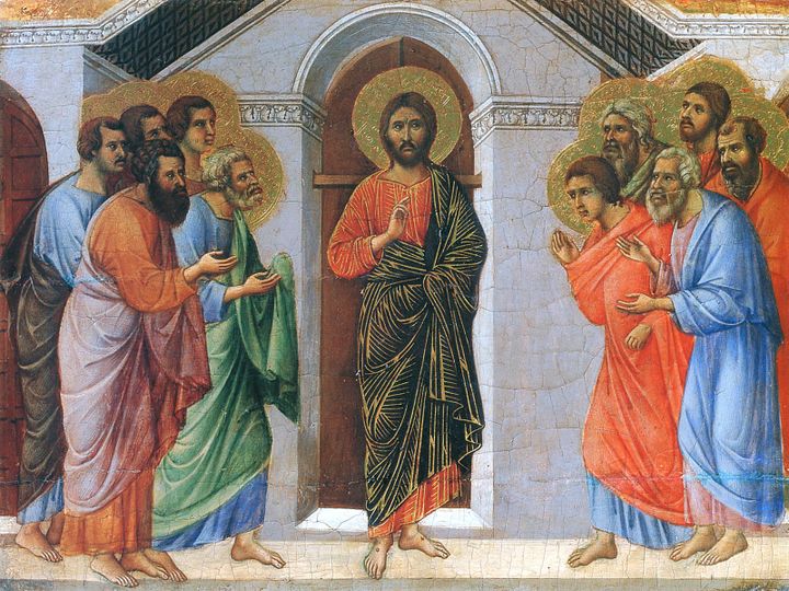 문 뒤에 나타나신 그리스도 Christ Appears to the Apostles Behind Closed Doors