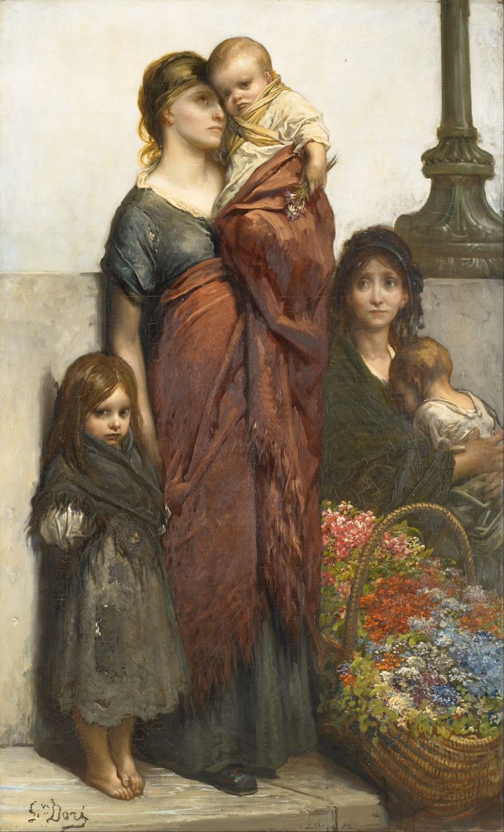 런던의 꽃 장수들 Flower Sellers of London