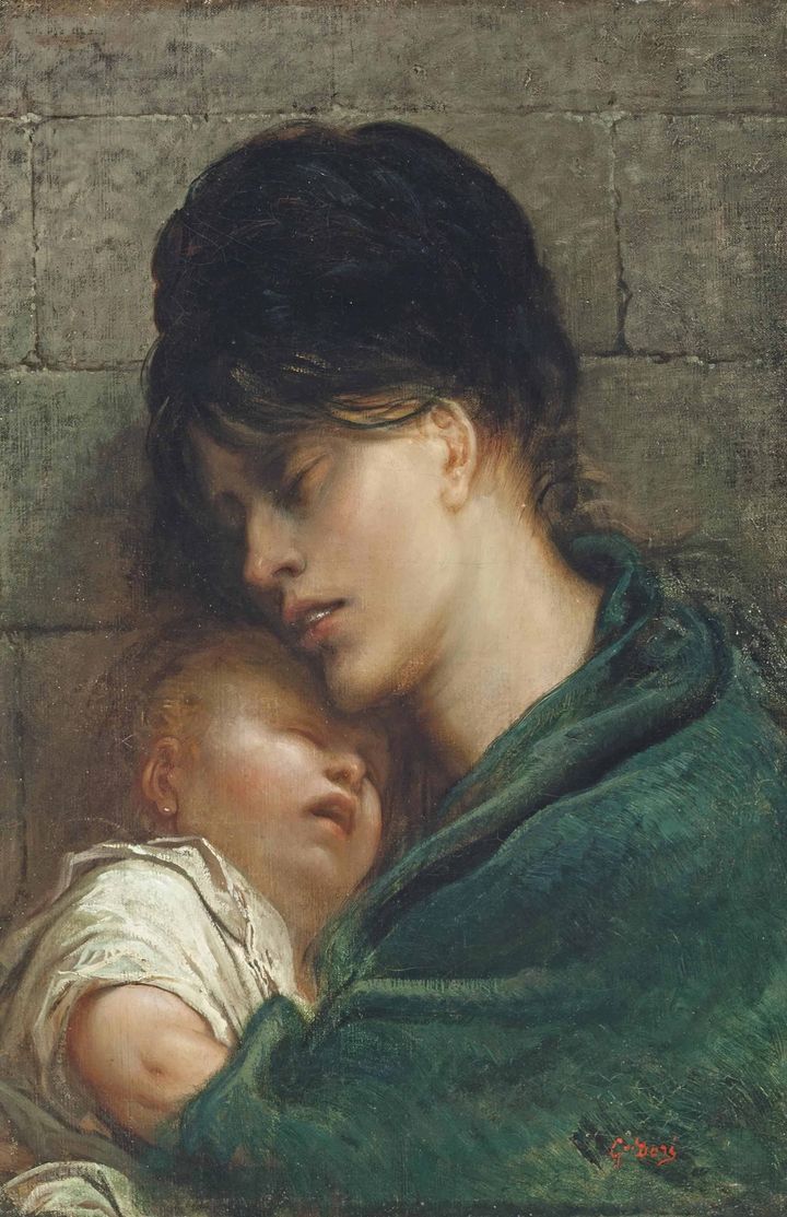 부상당한 아이 The Injured Child (Detail of Les Saltimbanques)
