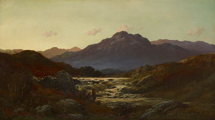 고원의 급류 Torrent in the Highlands
