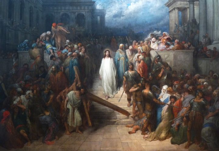법정을 떠나는 그리스도 Le Christ quittant le prétoire