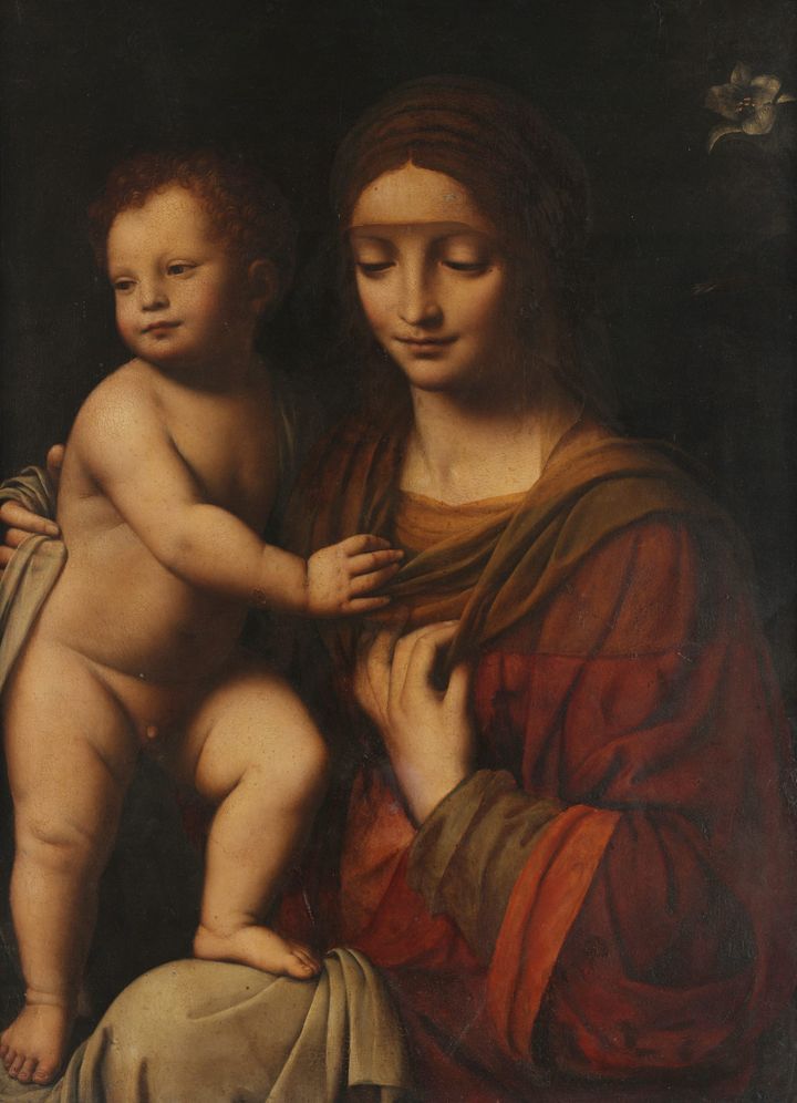 아기 예수와 함께 있는 성모 Madonna and Child