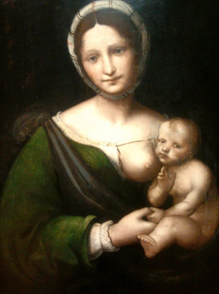 젖을 먹이는 성모자 Madonna and Child Nursing