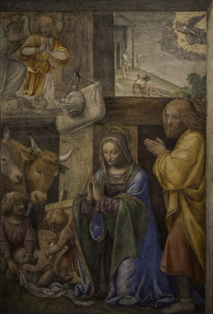 양치기들에게 전해진 탄생 소식 Nativity and Annunciation to the Shepherds