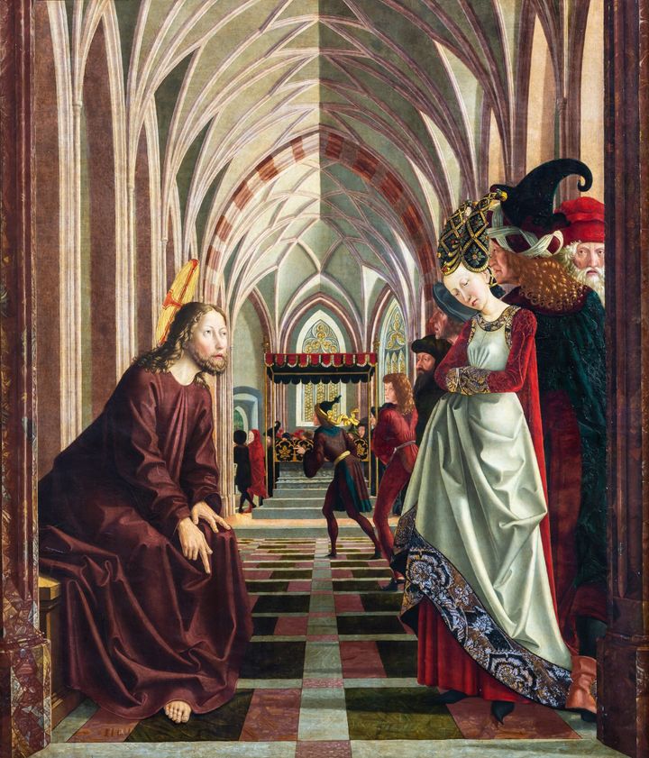 간음한 여인과 그리스도 Christ and the Woman Taken in Adultery