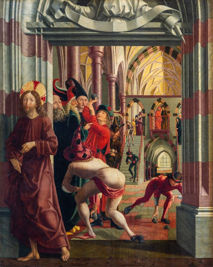 그리스도를 치려 하는 유대인들 The Stoning of Christ