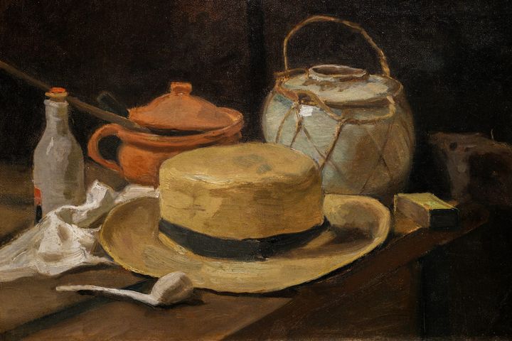 밀짚모자가 있는 정물 Still Life with Yellow Straw Hat