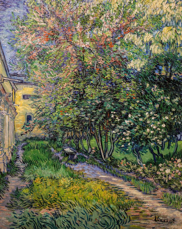 생 폴 요양원의 정원 The Garden of the Asylum at Saint-Rémy