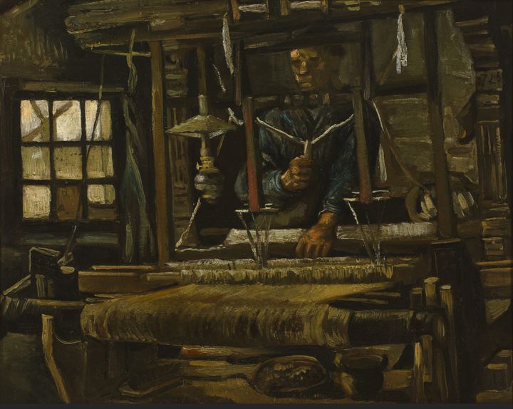 직공의 오두막 Interior with Weaver / A Weaver's Cottage