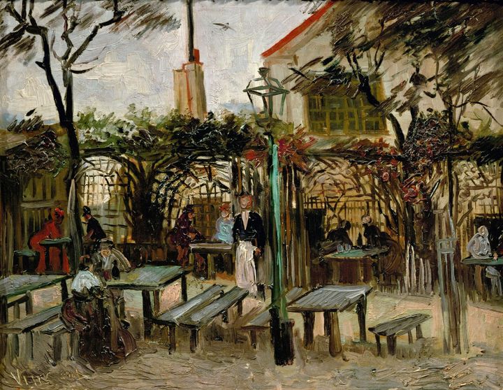 몽마르뜨의 야외 식당 La Guinguette à Montmartre