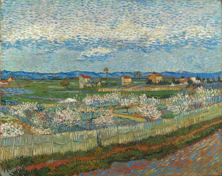 블루오차드 Blue Fruit Orchards (Orchard with Blossoming Plum Trees / 과수원 풍경)