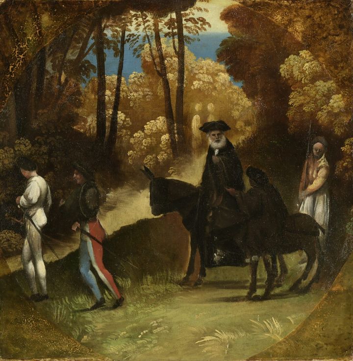 숲속의 여행자들 Travellers in a Forest