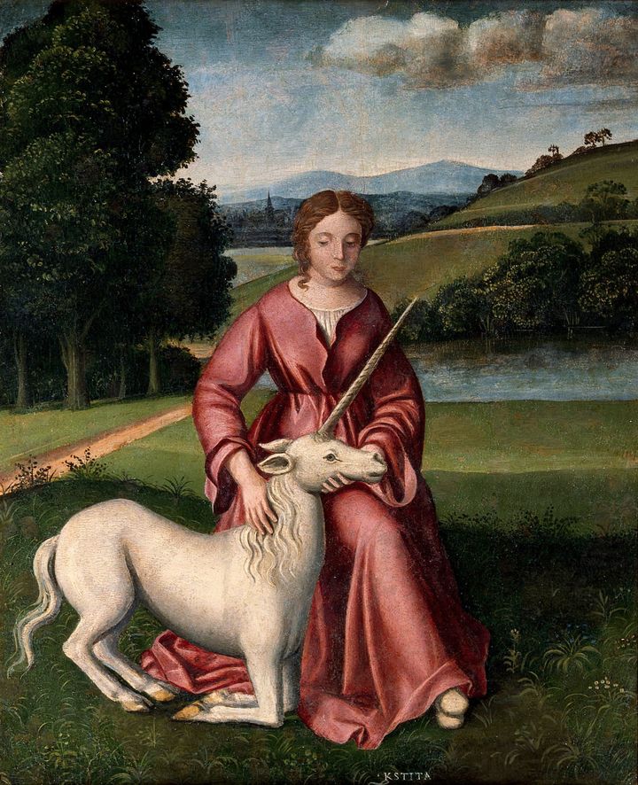 처녀와 유니콘 A Virgin and a Unicorn