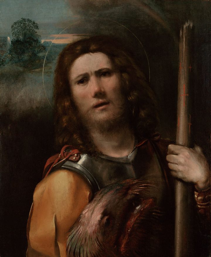 성 게오르기우스를 닮은 남자의 초상 Portrait of a Man as Saint George