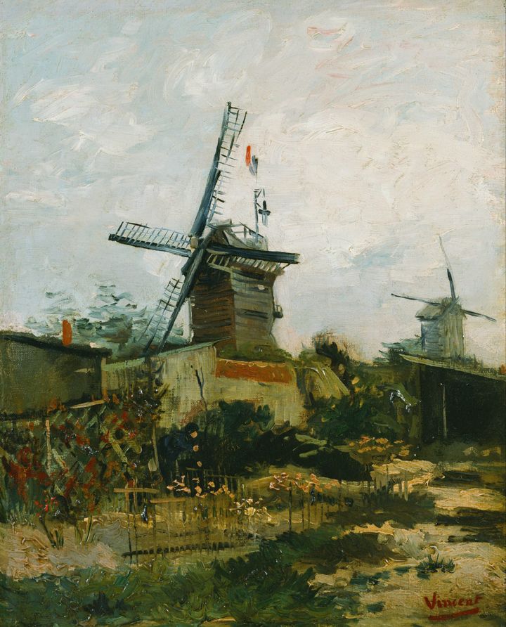 몽마르뜨의 블뤼트팽 풍차 Le Moulin de la Galette