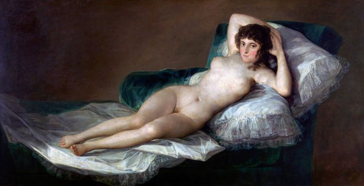 옷을 벗은 마하 The Nude Maja (La maja desnuda)