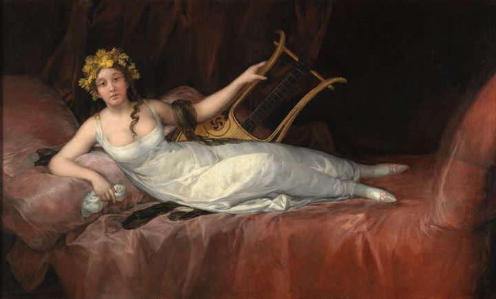 에라토의 우아함을 담은 여인의 초상 (산타 크루즈 후작부인) Portrait of the Marchioness of Santa Cruz