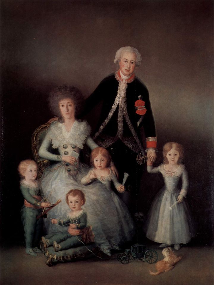 오수나 공작 가족의 초상 The Duke of Osuna and His Family