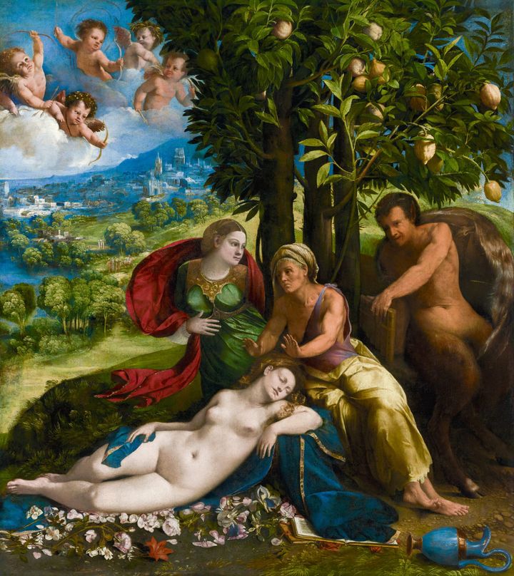 신화적 풍경 Mythological Scene