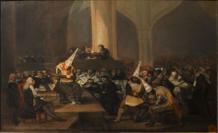 종교재판 법정 (종교재판 심판) The Inquisition Tribunal (Auto-da-fé)