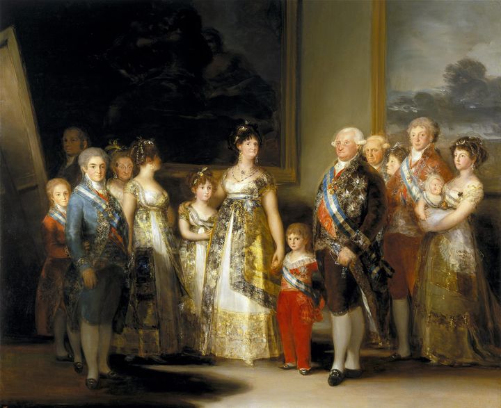 카를로스 4세 가족의 초상 Charles IV of Spain and His Family (La familia de Carlos IV)