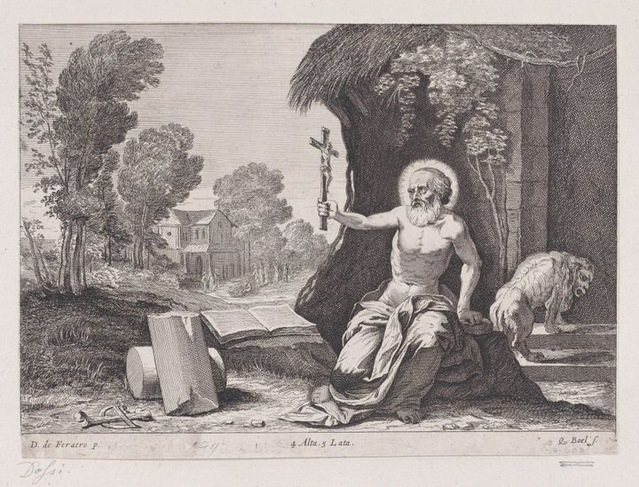 성 히에로니무스의 광야 Saint Jerome in the Wilderness