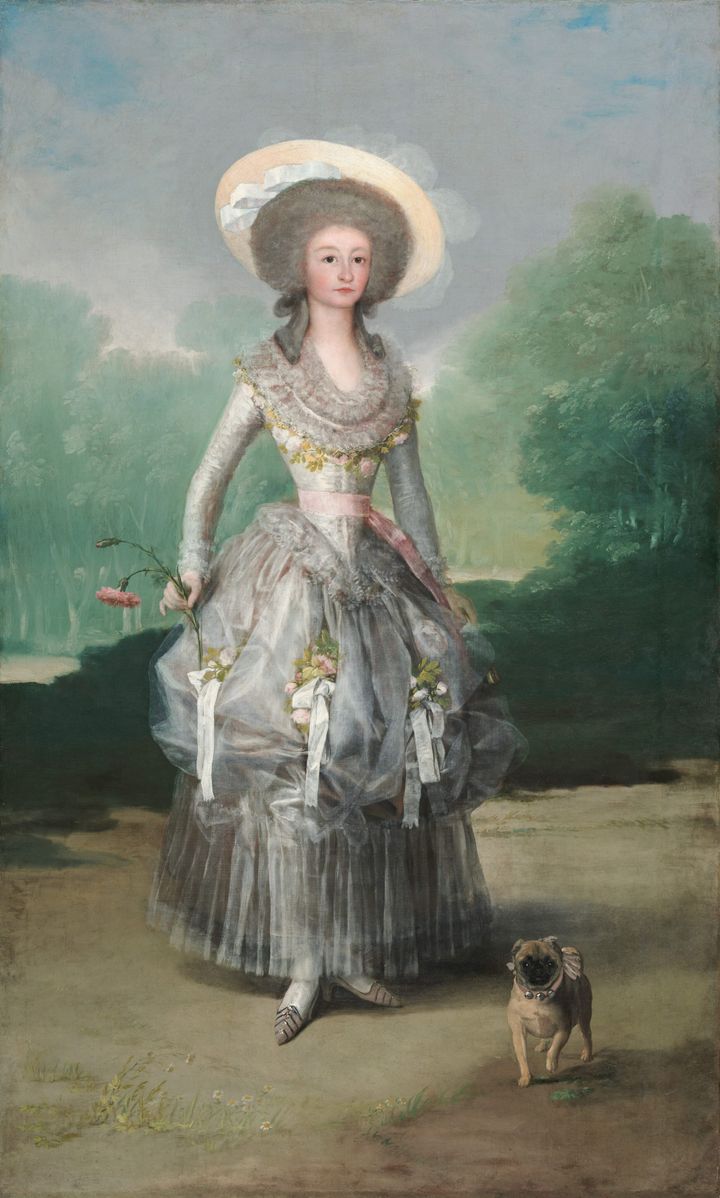 폰테호스 백작부인의 초상 Portrait of the Countess of Pontejos (La Condesa de Pontejos)
