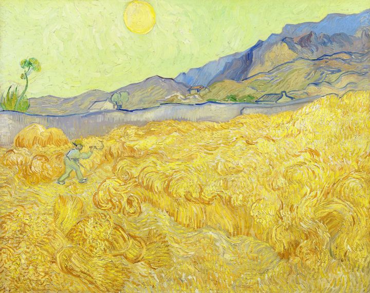 밀밭 A Wheatfield with a Wheat Stook