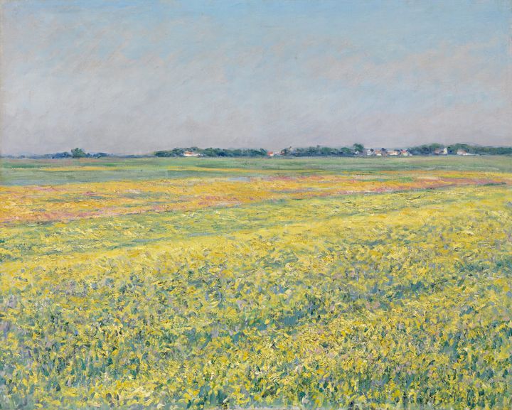 젠빌리에의 평원 노란 들판 The Plain of Gennevilliers Yellow Fields