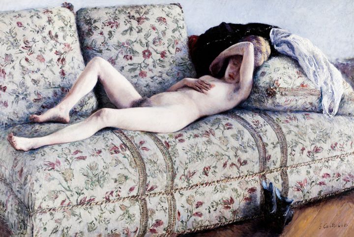 소파 위의 누드 Nude on a Couch