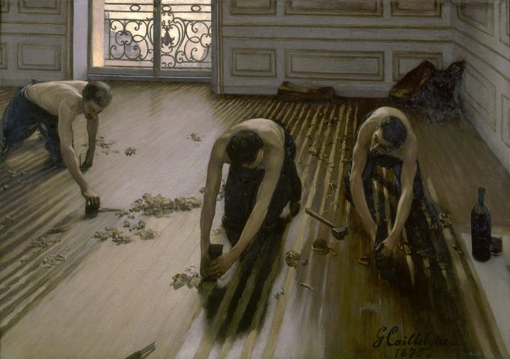 대패질하는 사람들 The Floor Scrapers