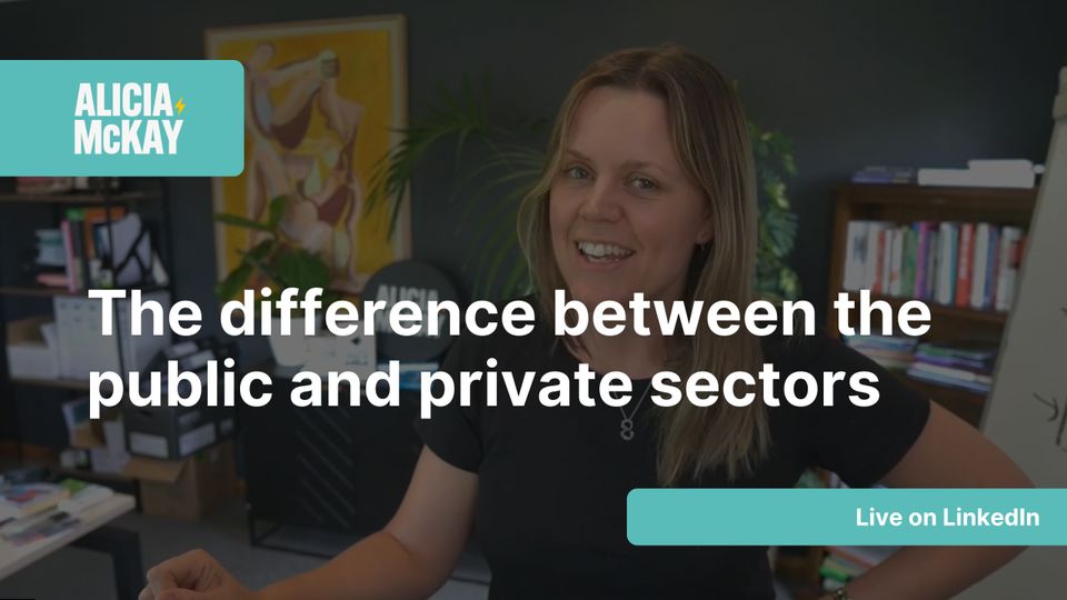 The difference between private and public value