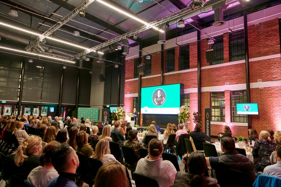 Alicia McKay speaks to female founders at the SODA Rise Up event in Hamilton, August 2022