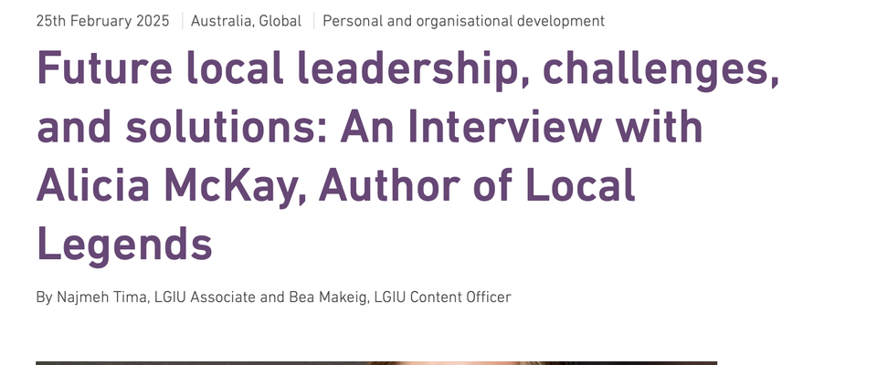 Future Local Lab interview