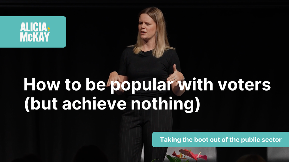 How to be popular with voters and achieve nothing