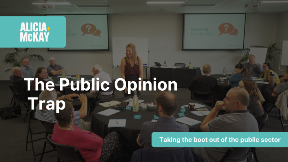 The public opinion trap