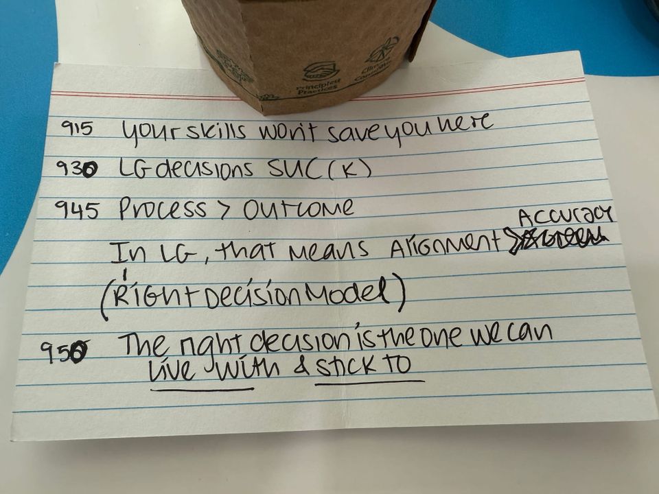 When decisions SUC(k)