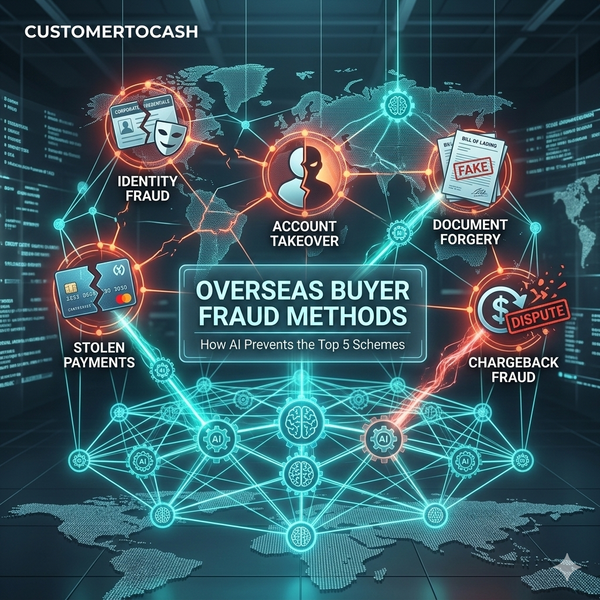 Top 5 Overseas Buyer Fraud Methods – And How AI Helps Prevent Them