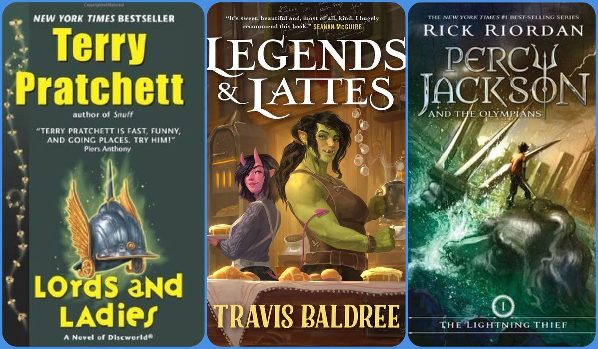 Running a Café, More Witches and Familiar Demigods - Books I've Read - Feb 23