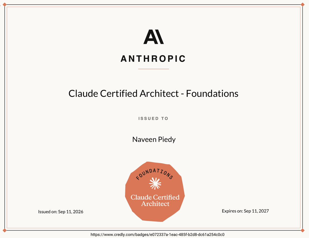 How I Cleared the Claude Certified Architect Exam, and What Actually Helped