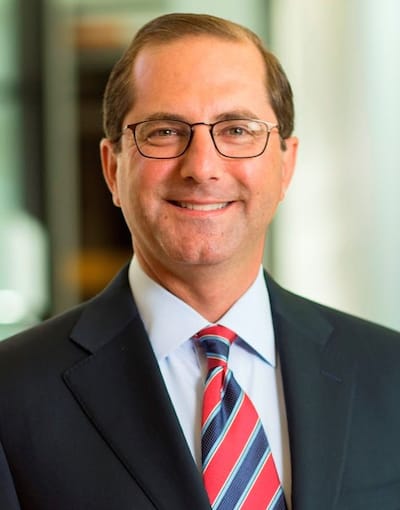 Alex Azar_Health and Human Services secretary nominee