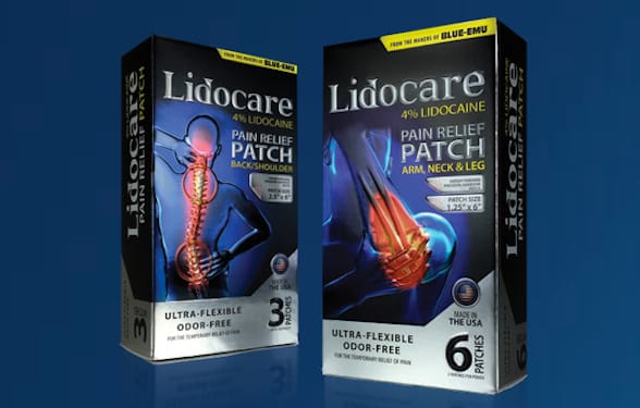 Blue Emu Lidocare lidocaine patch
