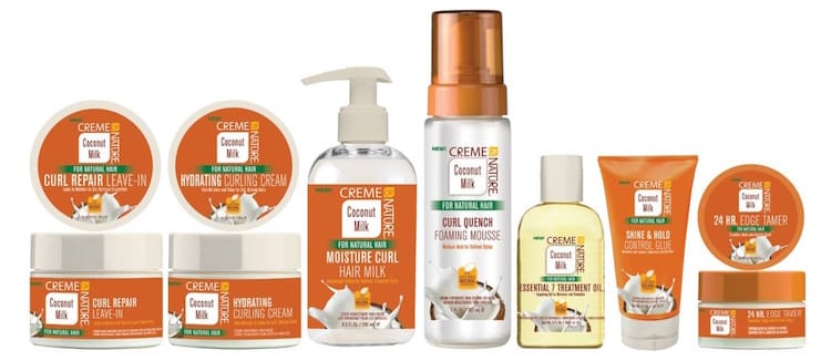 Creme of Nature Certified Natural Coconut Milk Collection