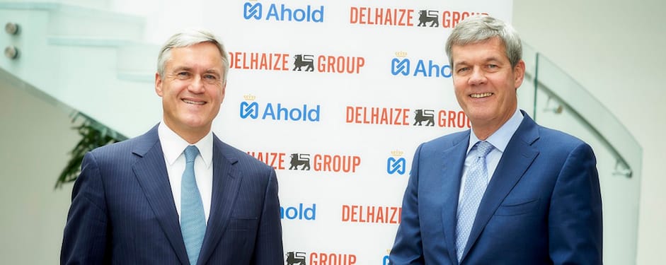FransMuller Delhaize_DickBoer Ahold_merger