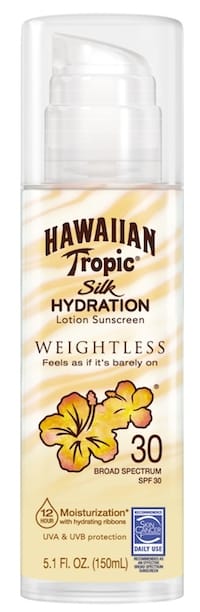 Hawaiin Tropic Silk Hydration Weightless Sunscreen
