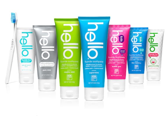 Hello Naturally Friendly Toothpastes