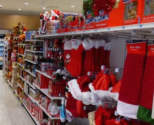 Holiday seasonal aisle_Rite Aid 2015