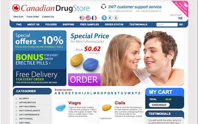 Illegal online canadian-drug seller